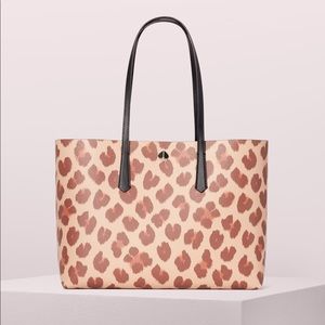 Kate Spade Molly Leopard Large Tote